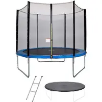 Sonstiges Trampolin MAXI ECO Ø 300 cm Blau - Mit Netz, Leiter, Schutzhülle