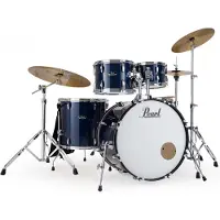 Pearl Roadshow 5pc USA Fusion Drum Kit mit 3 Sabian Becken Königsblau