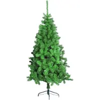 Dmora Weihnachtsbaum 180 cm Oslo, Künstliche Kiefer, Realistischer Baum, Tannenbaum, 101x101 h180 cm, Grün