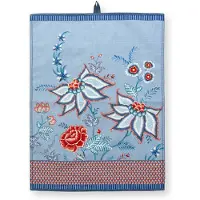Pip studio Geschirrtuch Flower Festival Blue 50 x 70 cm