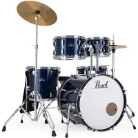 Pearl Roadshow 5pc Fusion Drum Kit mit Sabian Becken Königsblau