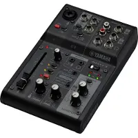 Yamaha AG03 MK2 3-Kanal-Mischpult mit USB-Interface schwarz