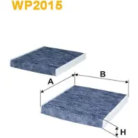 WIX FILTERS Filter, Innenraumluft WP2015