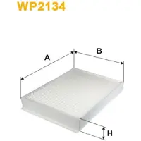 WIX FILTERS Filter, Innenraumluft WP2134