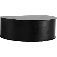 Woud Wallie Wall Drawer Black - , Schwarz, Metall