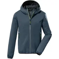 Killtec Kinder Softshell Jacke mit Kapuze, packbar KOS 167 BYS SFTSHLL JCKT