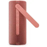 LOEWE WE. Hear 2 coral red, Bluetooth Lautsprecher, 60W, Wasserresistent, Tragbar, Aufladbar, 17h Lange Akku Laufzeit, für Outdoor und Indoor