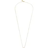 Design Letters Halskette - 60 cm - Vergoldet - - One Size - Schmuck