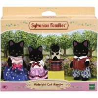 Sylvanian Families Figurenset Mitternachtskatzen-Familie