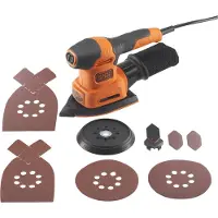 Black & Decker BEW200, Schwarz, Orange, 12000 RPM, 2 mm, 1 mm, 93,5 dB, 82,5 dB