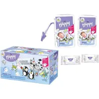 Bella Baby Happy Bella Windeln Größe 1 Newborn 2-5kg & 112 Feuchttücher Sensitive mit Klickverschluss