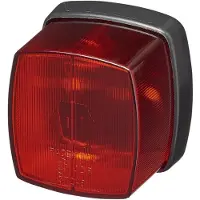 Pricenet Positionsleuchte rot 66x62mm im Blister