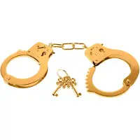 Pipedream - Fetish Fantasy - Metallhandschellen (gold)