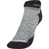 Smartwool Socken Run Targeted Cushion Low Ankle Socks Unisex Medium Gray-XL
