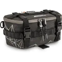 Kappa Lenkertasche 3L Schwarz (Kann Als Zusätzliche Aufsatztasche Für Ra315Bk Verwendet Werden) (Inspiring Adventure)