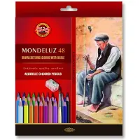 Koh-I-Noor Watercolor pencils 48 colors Mondeluz - WIKR-062407