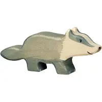 Holztiger 80539 - Spielfigur - Dachs