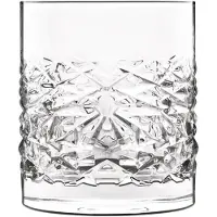 Luigi Bormioli Whiskyglas Mixology Textures Niedrig 380 ml (6-teilig)