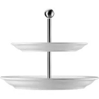 Thomas Etagere Trend 2 Tiers Flat White White