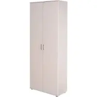 Ebuy24 Arta Kleiderschrank 5 Ablagen, weiss.