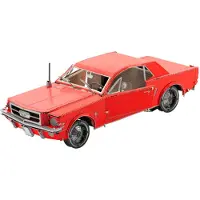 Metal Earth - 1965 Ford Mustang Coupe (Rot)