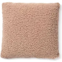 KAAT Amsterdam Zierkissen Sherpa Braun (45 x 45cm)