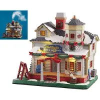Lemax Twilight bed & breakfast (smoking) with 4.5v adaptor Weihnachtshaus (mix)