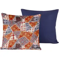 De Witte Lietaer Kissenbezüge Quilt Blue Ribbon 40 x 40 cm (Set von 2)