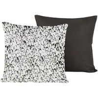 De Witte Lietaer Kissenbezug Waddle Dark Shadow 40 x 40 cm (Set von 2)