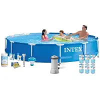 Intex Pool Metal Frame 366x76 cm - Pool-Paket