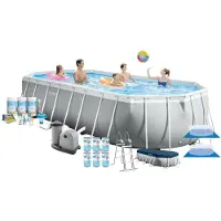 Intex Pool Prism Frame - Pool-Paket - 610x305x122 cm