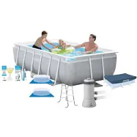 Intex Pool Prism Frame - Inklusive Zubehör - 300x175x81 cm