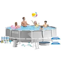 Intex Pool Prism Frame - Inklusive Zubehör - 427x107 cm