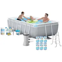 Intex Pool Prism Frame - Pool-Paket - 300x175x81 cm