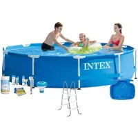 Intex Pool Metal Frame 305x76 cm - Schwimmbad-Angebot