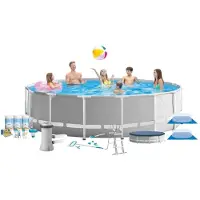Intex Pool Prism Frame - Inklusive Zubehör - 457x122 cm