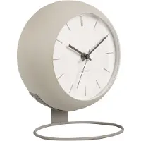 Karlsson - Tischuhr Nirvana Globe - Grau - Ø21cm