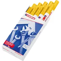 Edding Lackmarker 750, 2-4 mm, gelb, 10 Stück