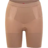Spanx Oncore - Mid-Thigh Short - Kleur Cafe au Lait - Maat Extra Large