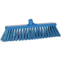 Vikan Hygiene 2920-3 Besen 47 cm, blaue Hartfasern, 530 mm