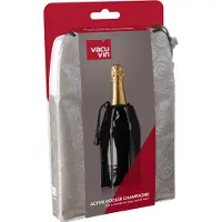 VacuVin Champagnerkühler Vacu Vin J-Hook Platin