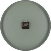 Karlsson - Wanduhr On The Edge - Dschungel Grün/Chrom - Ø42cm