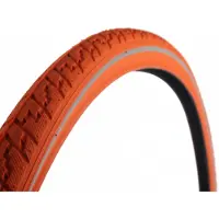 Dutch Perfect | Buitenband | 28 x 1.40" - anti-lek - orange mit reflectie