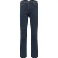 Wrangler - Herren Jeans Grensboro Greensboro Medium Stretch (W15QLT35), Größe:W38, Länge:L32, Farbe:Iron Blue