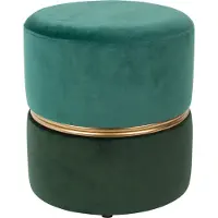 White Label Feliz Lifestyle Bubbly Hocker - Grün
