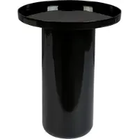 Zuiver | Beistelltisch Shiny Bomb Zwart Metaal 40x40x50 cm | NADUVI