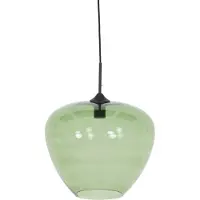 Light & Living - Hängeleuchte Mayson - Grün - Ø40cm Hängelampe - Esstischlampe - Wohnzimmerlampe - Schlafzimmerlampe - Wohnzimmer
