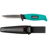 Wolfcraft 4086000 Messer Mit Etui One Size Black / Silver