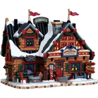 Intratuin Weihnachtsfigur Apres-ski lodge b/o led (mix)