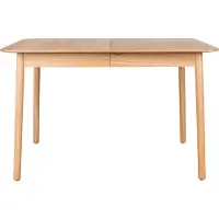 Zuiver Glimps Ausziehbarer Esstisch 120/162x80 cm Holz Natural